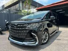 2025 Toyota Alphard 2.5 Z Modelista GRADE 6A JBL FULLY HIGH SPEC ORIGINAL BODYKIT LOW MILEAGE UNREG