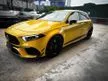 Recon 2020 Mercedes Benz A45s 2.0 A45 S /yellow edition/Japan