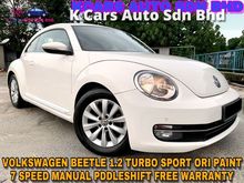 Volkswagen The Beetle 1.2 TURBO Sport ORI PAINT FREE WARRANTY