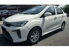 2022 PERODUA BEZZA 1.0 A - 1000 G FACELIFT (AT) (SEDAN) (KEADAAN BAIK) IVORY WHITE - SOLID 63,000KM EEV 22.8KM/L 4-AT