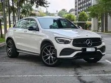 Malaysia Spec (Local Unit) / Full Service Record / Genuine Mileage 99K / 2021 Mercedes-Benz GLC300 2.0 4MATIC AMG Line Coupe