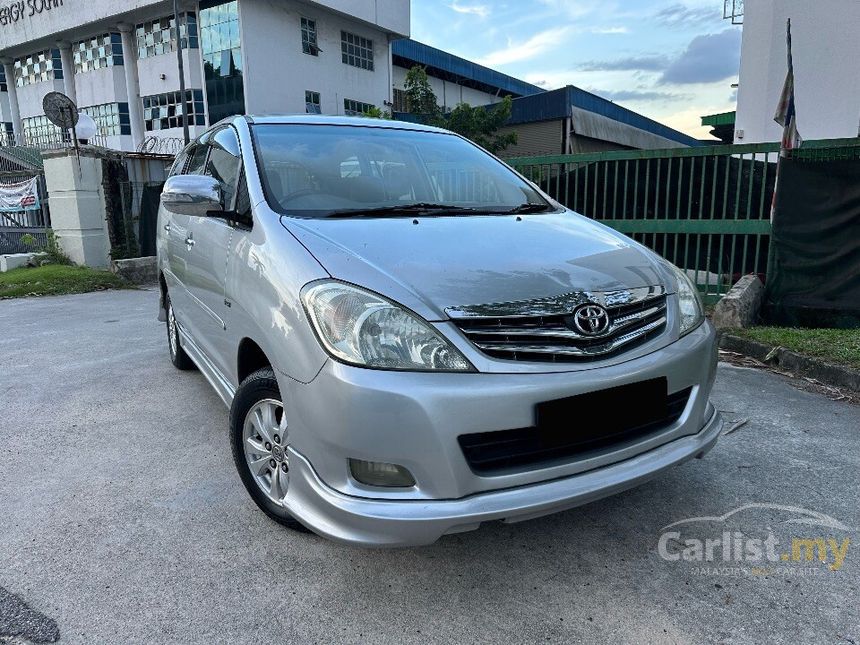 Used 2010 Toyota Innova 2.0 G MPV Good Condition One Owner Free ...