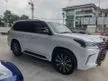 Recon 2019 Lexus LX570 5.7 SUV BLACK SEQUENCE, FULL SPEC, 8 SEATERS, SUNROOF, MARK LEVINSON, REAR ENTERMAINMENT, COOL BOX, 360 CAMERA - UNREGISTERED - Cars for sale