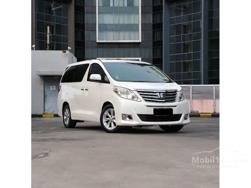 Jual Mobil Toyota Alphard 2013 G 2.4 di DKI Jakarta Automatic MPV Putih Rp 295.000.000