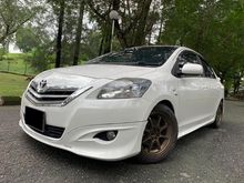 2013 Toyota Vios 1.5 TRD BODY KIT FACELIFT NEW PAINT FULONOW37K PEARL WHITE
