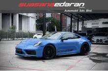 2022 Porsche 911 3.0 Carrera GTS Coupe UNREGISTERED Carbon Roof Rr Axle Steering 18 Ways Power+Memory Seats Burmester Sound Mileage 11200