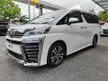 Recon 2019 Toyota Vellfire 2.5 ZG PILOT ELECTRIC SEATS, FREE 5YEARS WARRANTY - Cars for sale
