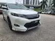 Used 2015 Toyota Harrier 2.0 Premium LEATHER SEAT KEYLESS ENTRY PUSH START POWER BOOT ELECTRIC SEAT ANDROID PLAYER REVERSE CAMERA MODELLISTA BODYKIT