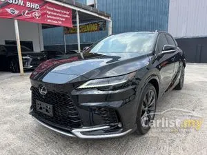 2024 Lexus RX 350 2.4 F SPORT PANAROMIC ROOF 4CAMERA HUD DIM BSM REAR ELECTRIC SEAT 13K MILEAGE JAPAN EDITION