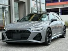 2021 Audi RS6 Avant 4.0 V8 TFSI Quattro Wagon Unregistered 21 Inch Rim Adaptive Air Suspension Bang And Olufsen Surround Sound System Soft Close Do