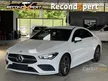 Recon UNREG 2019 Mercedes Benz CLA180 1.3 AMG Line Coupe New Facelift Ambient Light - Cars for sale