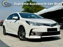 2018 Toyota Corolla Altis 1.8 G FACELIFT P.START FULL SPEC 3 YRS WARRANTY
