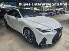 2021 Lexus IS 300 2.0 F SPORT SUNROOF DIGITAL INNER MIRROR BLIND SPOT MONITOR 360 CAMERA RED LEATHER SEAT JAPAN HIGH G RADE CAR 8 YEARS WARRANTY UNREG