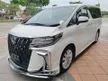 Recon 2019 Toyota Alphard 2.5 S (A) One Power Door Wald Executive Front Grill Unreg