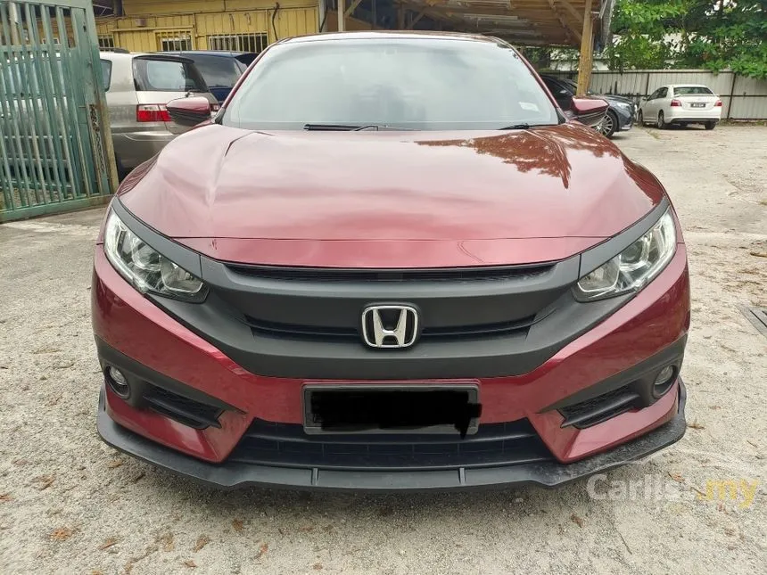 2016 Honda Civic TC-P Sedan