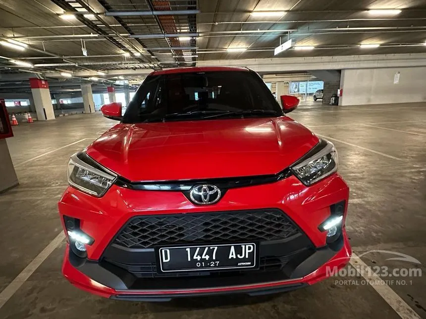 Jual Mobil Toyota Raize 2021 GR Sport 1.0 di Jawa Barat Automatic Wagon Merah Rp 229.000.000