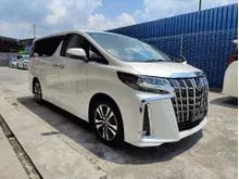 22K MILEAGE SUNROOF BSM DIM 2023 Toyota Alphard 2.5 SC BEST DEAL UNREG