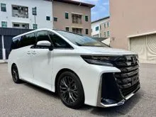 2024 Toyota Vellfire 2.4 Z PREMIER SUNROOF 360CAM SIDE STEP ROOF MONITOR HUD JAPAN UNREG