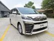 Recon 2018 Toyota Vellfire 2.5 Z-EDITION / 2 POWER DOOR / PRE-CRASH SAFETY / ROOF MONITOR - Cars for sale