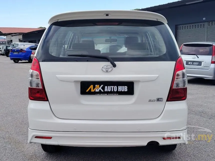 2012 Toyota Innova E MPV