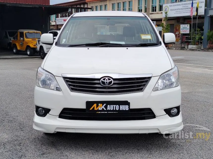 2012 Toyota Innova E MPV