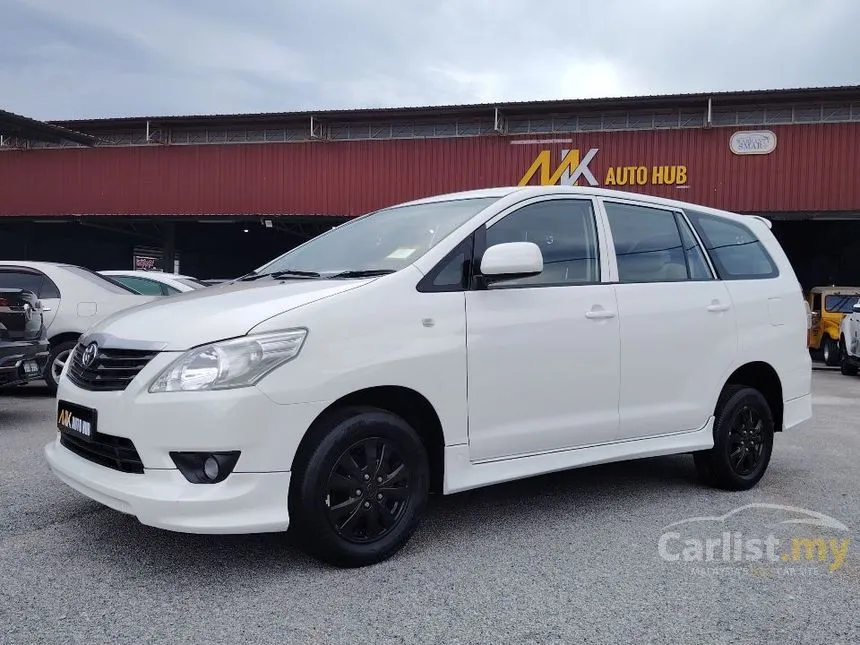 2012 Toyota Innova E MPV