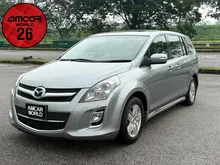 ORI2013 Mazda 8 2.3 MPV 7 SEATER + SUNROOF +POWER BOOT+ TWIN POWER DOOR+ LEATHERSEAT WITH 3 YEAR WARRANTY