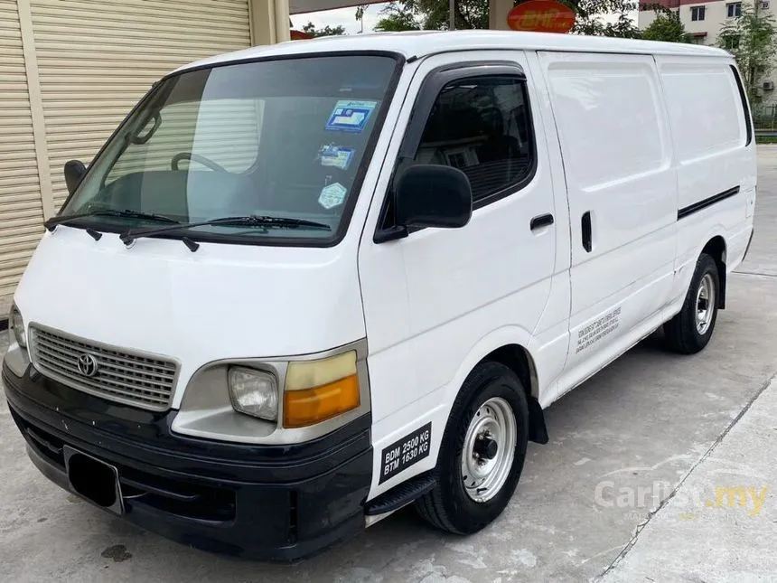 2000 Toyota Hiace Panel Van