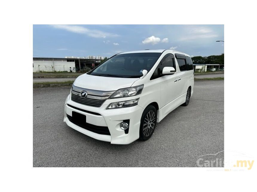 Used 2012/2017 Toyota Vellfire 2.4 Z MPV FACELIFT SUNROOF 7 SEATS 2 POWER DOOR ONE CAREFUL ONWER - Cars for sale