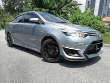 2017 Toyota Vios 1.5 TRD SPORTIVO PUSH START ENGINE STILL ORIGINAL FACTORY PAINT FULL SERVICE BY TOYOTA STILL UNDER WARRANTY TOYOTA