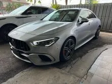2023 Mercedes-Benz AMG CLA45 S 2.0 4MATIC+ Coupe BURMESTER RECARO BUCKET SEAT PANORAMIC 4CAM HUD BSM RED & BLACK INTERIOR CLA45S