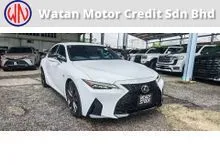 2024 Lexus IS 300 2.0 F Sport Sedan BLACK LEATHER INTERIOR NO HIDDEN CHARGES