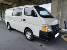 2010 Nissan URVAN 3.0 (M) SEMI PANEL VAN