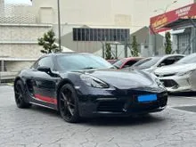 2019 Porsche 718 2.0 Cayman PDK Coupe Sport Chrono Sport Exhaust Reverse Camera Elec Memory Leather Seat LED Daytime PDLS Plus