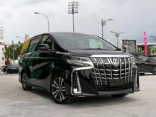 2018 Toyota Alphard 2.5 G S C Package MPV