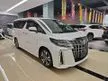Recon 2020 Toyota Alphard 2.5 G SC Package SUNROOF DIM SEQUENTIAL TURN LAMP PRE