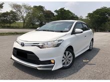 2016 Toyota Vios FACELIFT 1.5 (A) E TRD BODYKIT PUSH START FULL LEATHER SEAT CITY ALMERA
