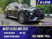 2025 Mercedes-Benz AMG GLS63 4.0 4MATIC+ SUV Black Hitam Mercy GLS 63