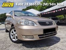 2003 Toyota Corolla Altis 1.8 1 OWNER TIP TOP CONDITION