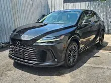 OFFER UNREG 2023 Lexus RX 350 2.4 Luxury SUV BLACK / HUD/BSM/PROCESSING FEE RM1350/ FREE 6 YEAR WARRANTY