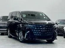 2025 Toyota Alphard 2.5 Z - AGH40 - GRADE SA - MILEAGE 41KM ONLY - WARRANTY 6 YEARS - AUTO SIDE STEP - TOYOTA T-MATE
