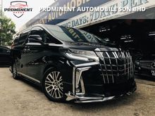 TOYOTA ALPHARD 3.5 MODELISTA 1YR WTY 2019,CRYSTAL BLACK IN COLOUR,POWER BOOT,PUSH START,SUN MOON ROOF,FULL LEATHER SEATS,ONE DATO OWNER