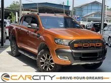 2017 Ford Ranger 3.2 Wildtrak High Rider Pickup Truck (A) SEMI LEATHER REVERSE CAMERA SIDE STEP