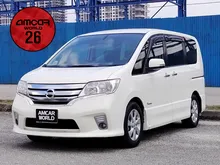 YEAR2013 Nissan Serena 2.0 S-Hybrid High-Way Star 2 POWER DOOR WITH 5 YEAR WARRANTY