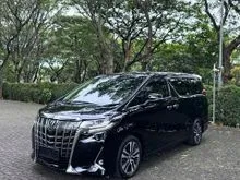 2018 Toyota Alphard 2.5 G MPV ATPM CBU, Low KM, Full Record Toyota Indonesia