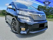 2012 Toyota Vellfire 2.4 Z Platinum MPV 7S 2 P/DOOR P/BOOT P/START WARRANTY
