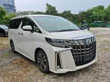 Sunroof 2021 Toyota Alphard 2.5 SC Package MPV
