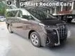 Recon 2019 Toyota Alphard 2.5 G X MPV -2POWER DOOR/ALPINE - Cars for sale