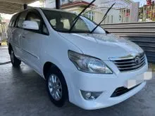 2013 Toyota Innova 2.0 G MPV Auto **Raya Gaya Promo include Free Car Wash and MORE**