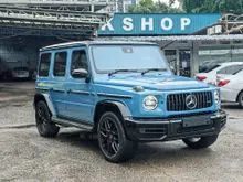 2023 Mercedes-Benz AMG G63 4.0 SUV - G Manufaktur Package, China Blue Paint, AMG Carbon Fiber Trim, Burmester Surround Sound System, 360 Surround Cams